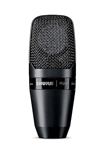Shure SM27 - Professional Large Diaphragm Condenser Microphone