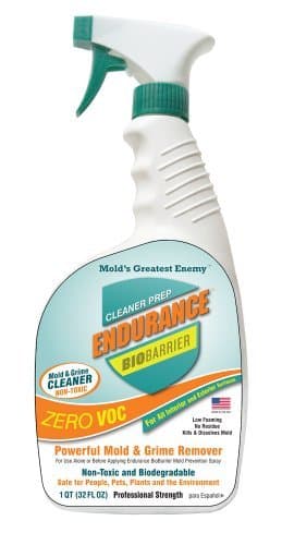 Endurance BioBarrier Mold & Grime Cleaner Prep Biodegradable - 32oz ...