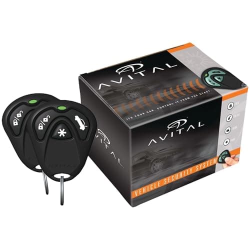 Avital 3100LX-Bundle: Keyless Entry Car Alarm with Directed Door Lock ...