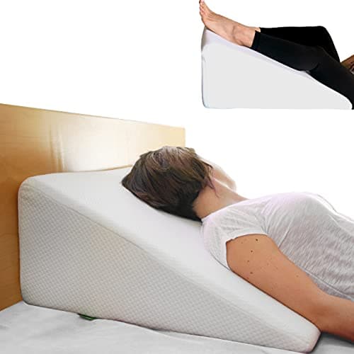 Buy Cushy Form Wedge Pillows for Sleeping - Triangle Memory Foam Bed ...