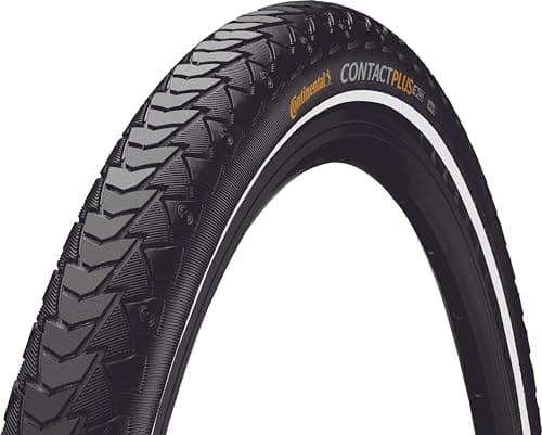 Continental Contact Plus Tire 700 x 32 Clincher Wire Steel Black ...