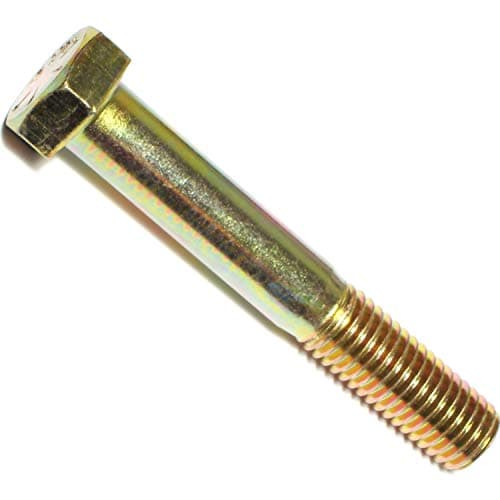 Paulin 7/8"-9 x 8" Hex Head Cap Bolts Grade 8 UNC Zinc-Yello