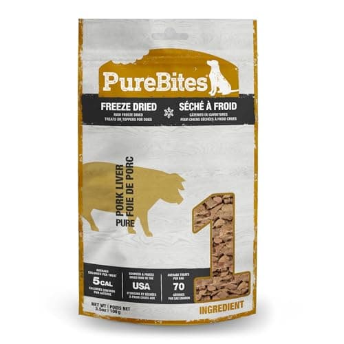 PureBites friandises pour chiens au porc lyophilisé
