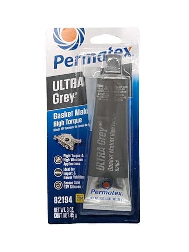 Permatex Ultra Grey mastic de joint RTV en silicone rigide à couple élevé