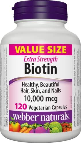 Natrol Biotin Maximum Strength 10,000 mcg Supplement