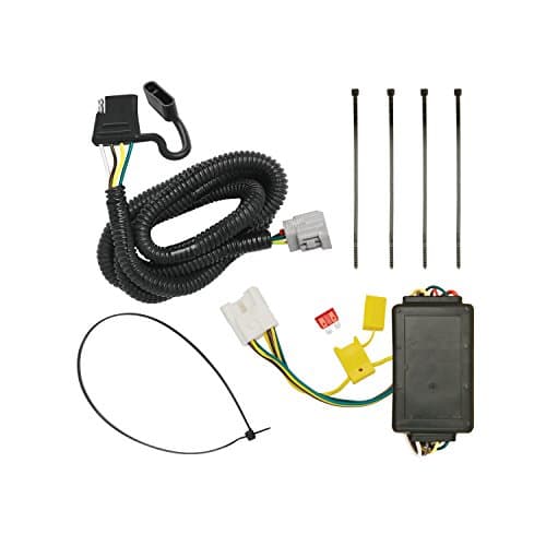 Tekonsha 118269 Tow Harness Wiring Package (4-Flat) w/Circuit Protected ...