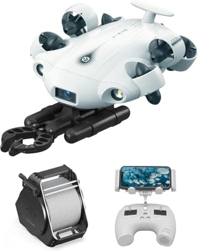 Fifish v6s underwater drone with vr control robotic claw – Artofit