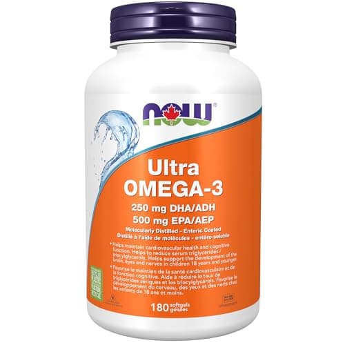 NOW Ultra Omega-3, 1000mg, 500EPA/250DHA – Vitamart.ca