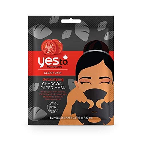 Yes To Tomatoes Detoxifying Bubbling Paper Mask, 0.67 fl oz
