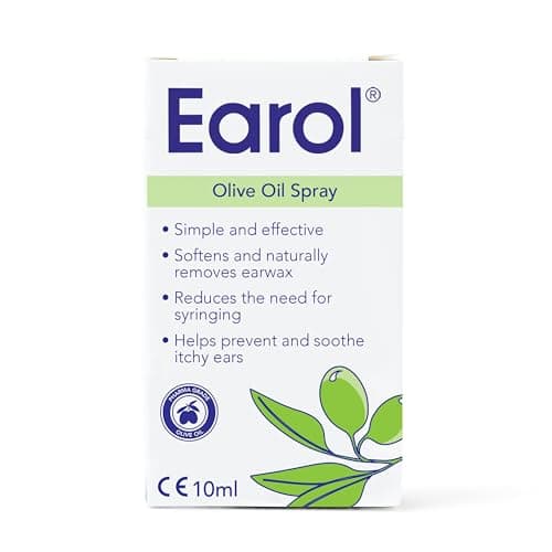 Earol Olive Oil Ear Wax Removal Spray, Clinically Proven, Reduces Need ...