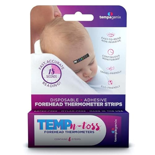 Tempagenix Temp-n-Toss® Forehead Thermometer Strips, 6 ct - King ...