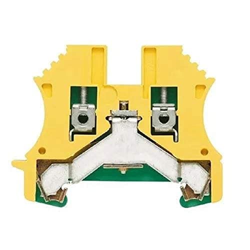 101010 WPE4 - Weidmuller - DIN Rail Mount Terminal Block, 2 Ways, 22 AWG