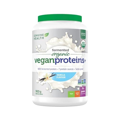 Genuine Health Fermented Vegan Proteins+ Vanilla