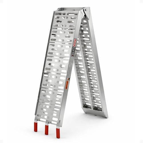 Black Widow Aluminum Folding Motorcycle Ramp