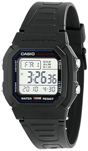 W800H-1BV | Black Digital Watch | CASIO