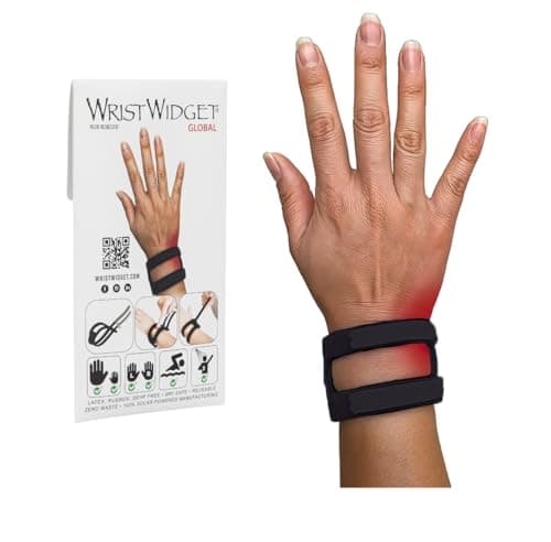 WristWidget® (Blue) Adjustable Wrist Brace for TFCC Tears, One Size ...