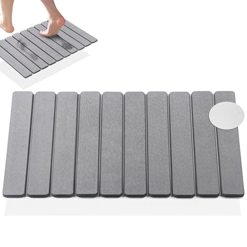 COSY HOMEER Bath Rugs for Bathroom Extra Thick - Anti-Slip Bath Mats ...