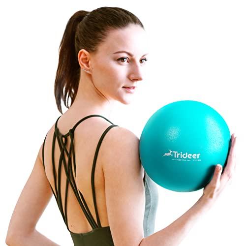 Trideer Pilates Ball, Barre Ball, Mini Exercise Ball, 9 Inch Small ...