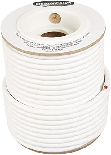 AmazonBasics 14-Gauge In-Wall Speaker Wire CL2