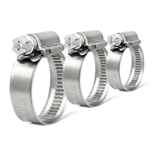 Genuine Jubilee Hose Clips Clamps Worm Drive Stainless Steel Mild Steel ...