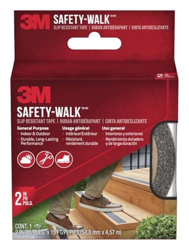 3M Safety-Walk Slip-Resistant Non-Skid Tape: 4 in. x 60 ft. (Black ...