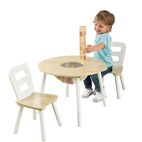 KidKraft Farmhouse Table & 4 Chair Set - Espresso - Walmart.com ...