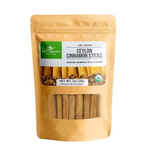 Organic Wise Ceylon Cinnamon Sticks