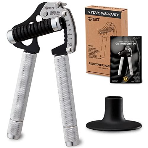 GD Iron Grip Premium Adjustable Expandable Hand Gripper Light 80 ...