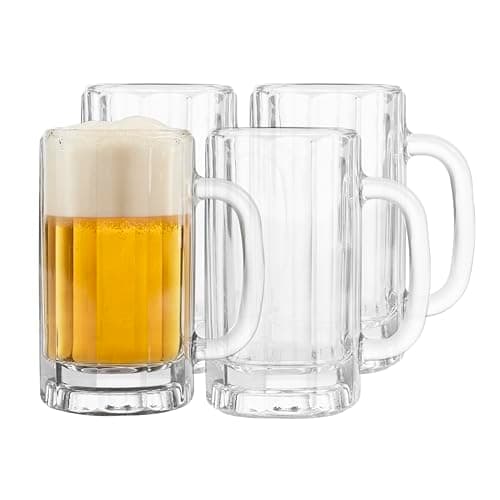 Libbey Heidelberg Glass Beer Stein