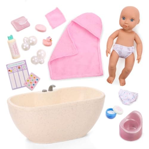Our Generation, OG Bath And Bubbles Bathtub Playset with Water Sounds ...