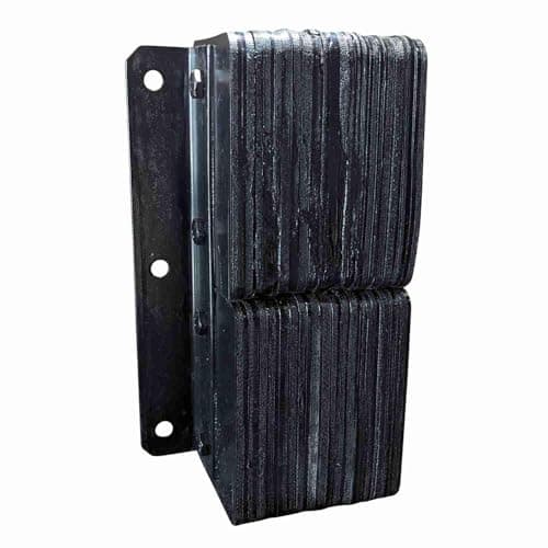 2 Pack Heavy-Duty Rubber Dock Bumper, Molded Dock Bumpers for Boat ...