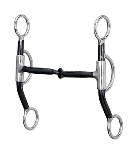Weaver Leather Sweet Iron D-Ring Snaffle Bit