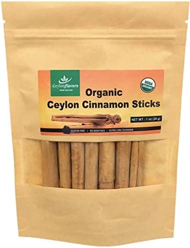 Ceylon Flavors Organic Ceylon Cinnamon