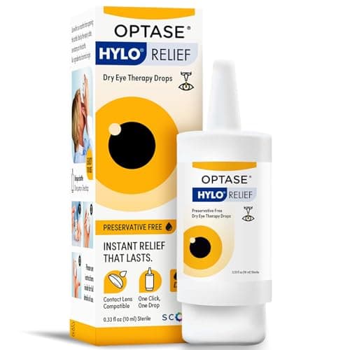 Optase HYLO Relief Dry Eye Drops, 0.3…