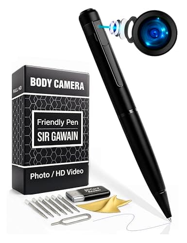 Buy SIRGAWAIN Spy Camera Button Mini HD Indoor Audio Video Recorder ...