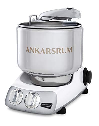 Ankarsrum Original Stand Mixer, Glossy White - Challenger Breadware