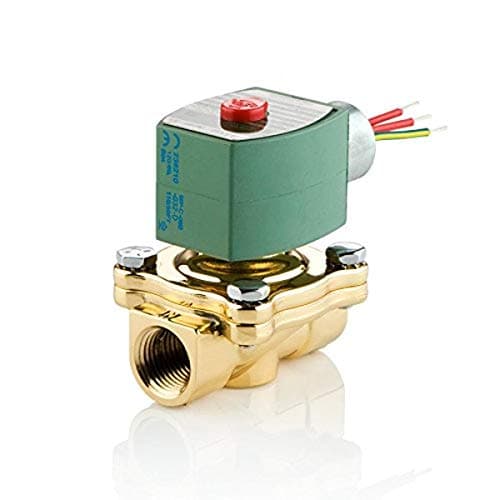 ASCO 8210 Solenoid Valve - NC - 1/2-IN NPT BRASS - 8210G094 120/60 VAC ...