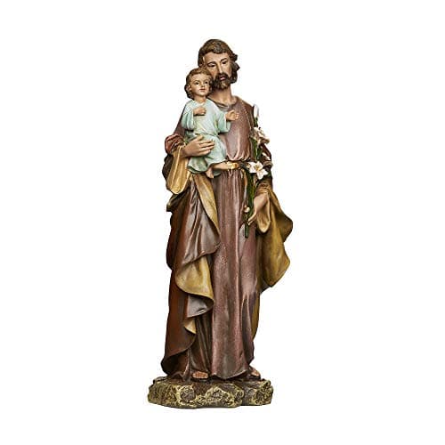 Amazon.com: Joseph's Studio by Roman Inc., ST Francis with Deer, Garden ...