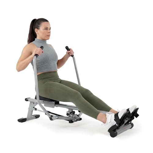 Sunny Health & Fitness Hydraulic Rowing Machine in the Rowing Machines ...