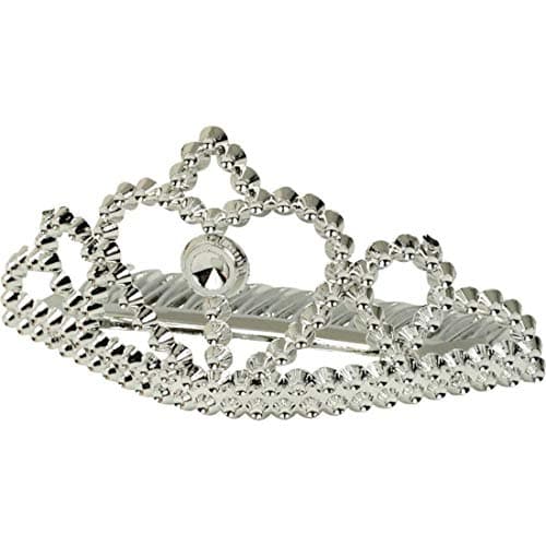 Amscan Electroplated Plastic Tiara with Marabou for Birthday Princess ...