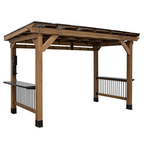 Backyard Discovery Saxony XL Grill Gazebo Pergola