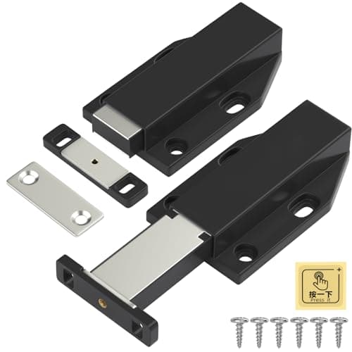Single Magnetic Push Catch with Plate - Richelieu Hardware
