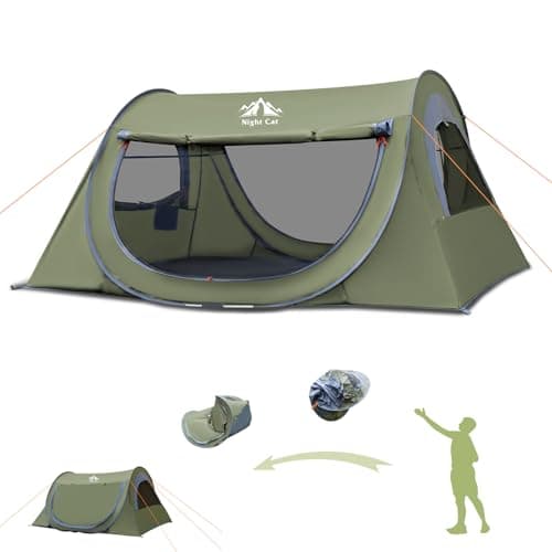 Night Cat Pop Up Tent 2 Person