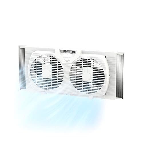 Comfort Zone CZ319WT Twin Window Fan