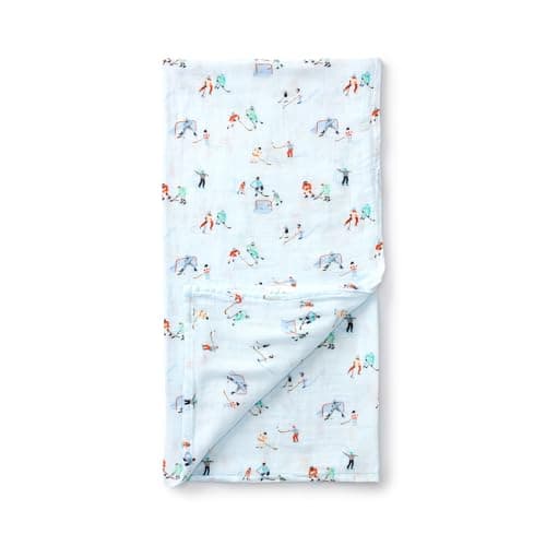 Muslin Fitted Crib Sheet - Mermaids – LOULOU LOLLIPOP US