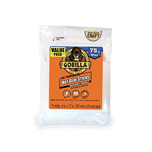 Gorilla Hot Glue Sticks Low Temp