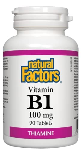 Natural Factors Complete B Vitamin 100mg 90 Tabs