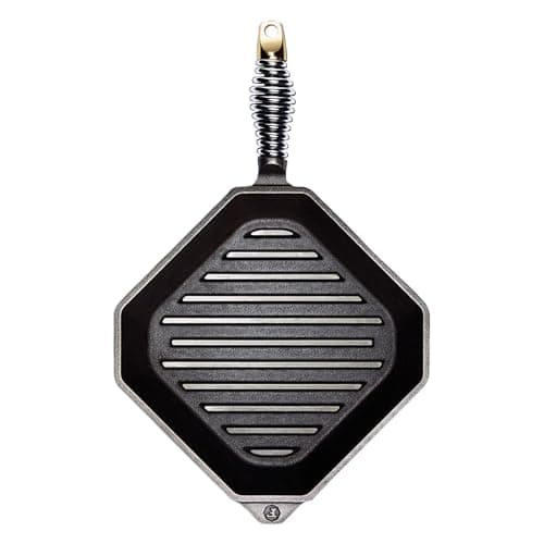 Finex 10-Inch Cast Iron Grill Pan