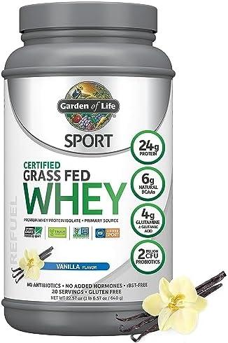 Garden of Life Certified Organic Grass Fed Whey Protein