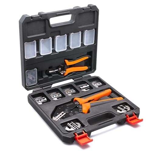 Wirefy Crimping Tool Set with Interchangeable Dies